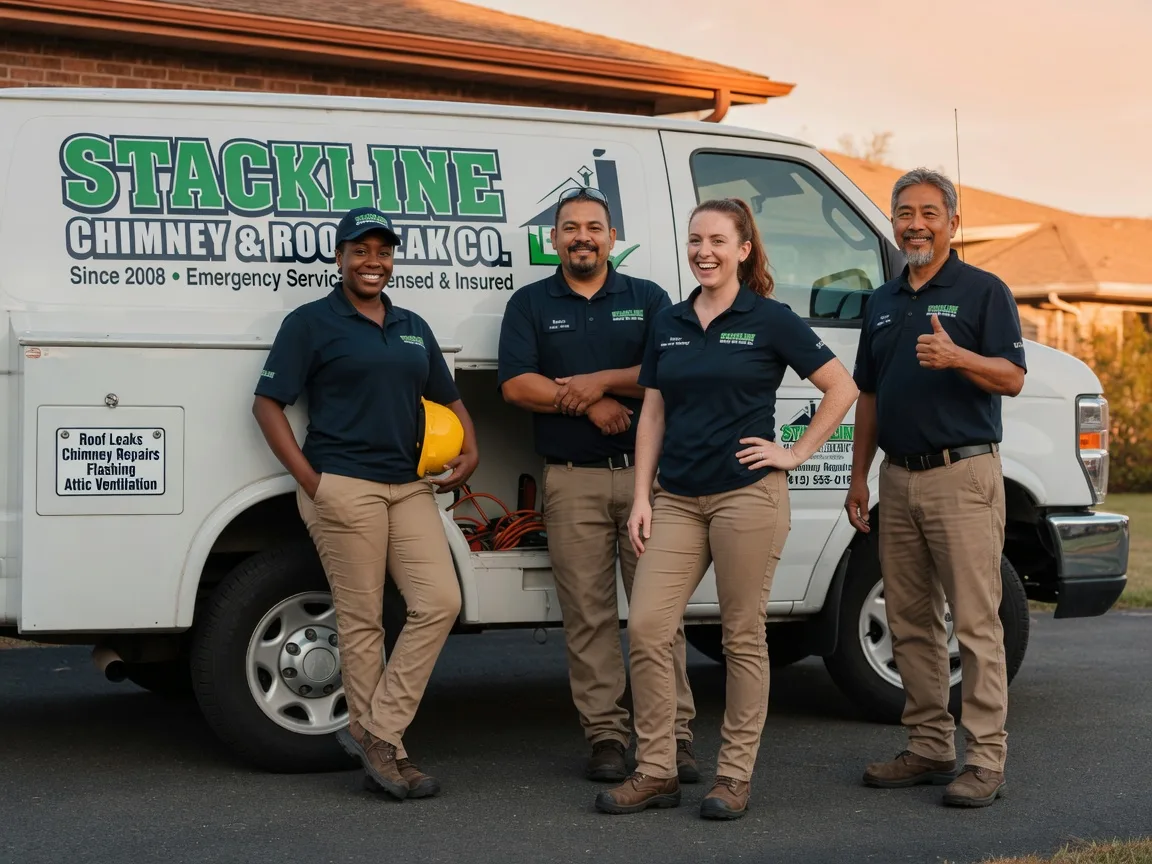 Chimney flashing repair company in Wakeman, OH